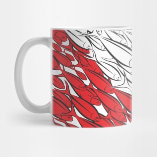 Scuba diving flag Mug